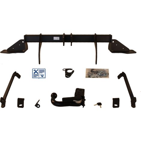 Attelage - Land Rover RANGE ROVER SPORT II - 06/15-12/17 - rotule démontable - GDW - Faisceau spécifique 7 broches (1/2)
