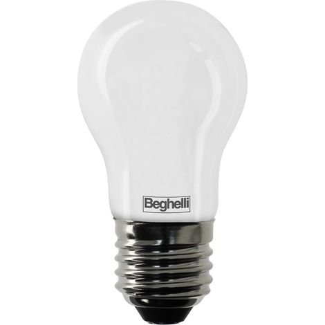 LAMPADA A LED MOD. 'SFERA' TUTTOVETRO E27 BEGHELLI 4W - (1/3)
