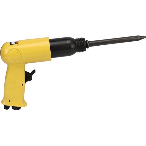 Kit de Burin Pneumatique 1/4in 3000TR/MIN Marteau Piqueur avec Ciseau, Racloir et Pelle pour Décapage de Rouille et Rainurage de Mur (1/5)