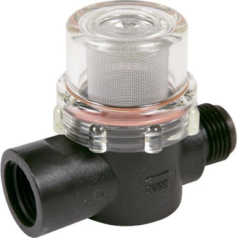 Filtro doppio con filetto per pompa M1/2'' F1/2'' (1/2)