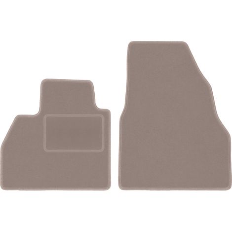 Tapis avant beiges pour : Renault Kangoo II combivan (2013-) (1/5)