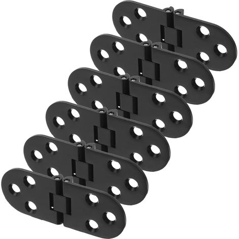 6pièces Lot de Charnières Métalliques Pliantes (1/5)