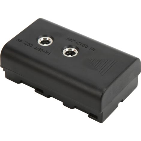 Batterie factice avec câble d'alimentation de type B D-TAP pour moniteurs Sony NPF550, NPF570 et NPF970 (1/5)