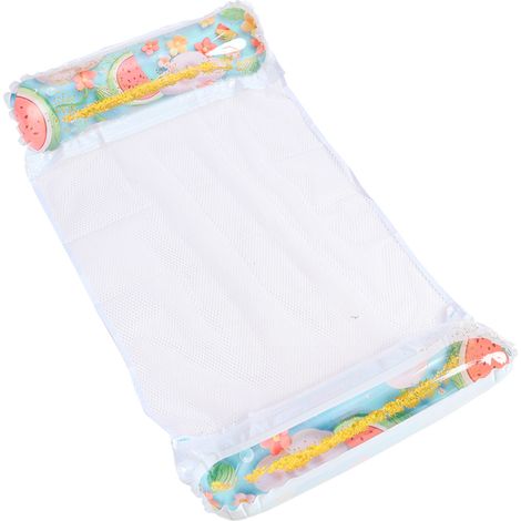 Wasserspiel-Liegestuhl, Schwimmbett-Sofa, aufblasbarer Schwimmkreis für Erwachsene (Pumpe inklusive) (1/3)