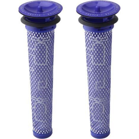 Pack de 2 pré-filtres de rechange pour Dyson DC58, DC59, V6, V7, V8. Remplace la pièce 965661-01. 2 filtres (1/5)