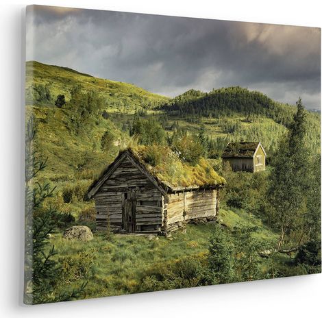 Komar Canvasbild Rustic Charme - 40 x 60 cm - Bild auf Keilrahmen - Naturmotiv (1/2)