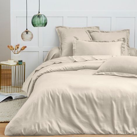 Housse de couette 240 x 220 cm "Prémium" pour lit 2 places - Prémium Sable - Prémium Sable -