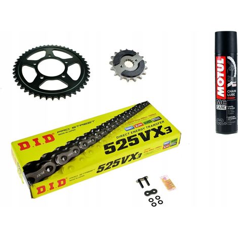 Kit de transmisión DID para TRIUMPH TIGER 800 11-16r (1/5)