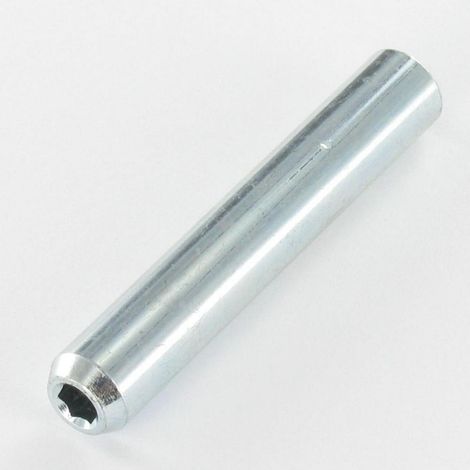 Goupille Cylindrique Taraudée 9X53 Filetée sur M6X27 Clé de 4 HC4 Acier zingué-1 pièce