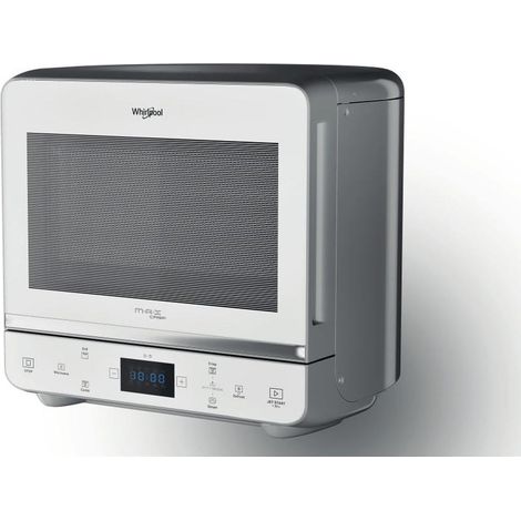 Horno microondas combinado de superficie plana Whirlpool MAX 49 WSL 13 L 700 W plateado