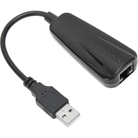 Adaptateur USB vers Ethernet USB 2.0 vers réseau local enfichable 10/100 Mbps, compatible avec Windows, Linux et OS X (1/5)