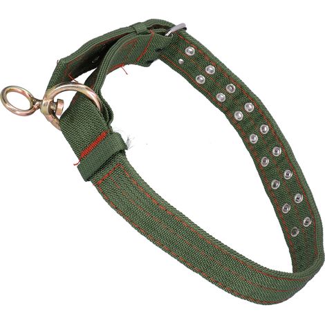 Collier de Traction pour Bovins, Lanière en Toile Réglable pour Bétail, Collier de Transport pour Vaches, Accessoire d'Élevage, Taille M 4.5x124cm, Convient aux Bovins 750kg