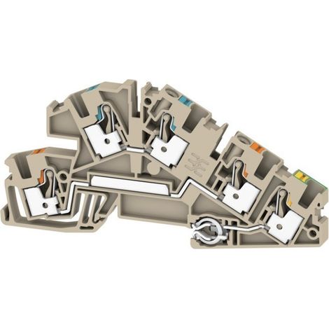 Weidmüller Installationsklemme PUSH IN 4mm² AITB 4 BB N-L-PE