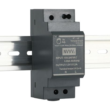 HDR-30-12 Hutschienen-Netzteil Alimentation sur rail DIN 24 W 12 VDC 2 A (1/5)