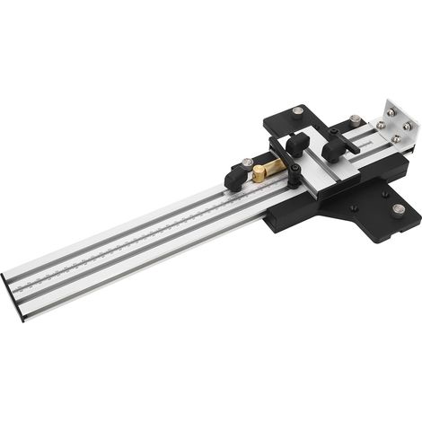 Rail de guidage pour fraiseuse CNC, rail coulissant double couche pour le travail du bois, pour gravure, fraisage et ébavurage (1/5)