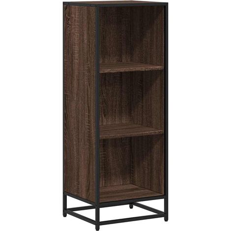Maison Exclusive - Bücherregal Braun Eichen-Optik 40x35x107,5 cm