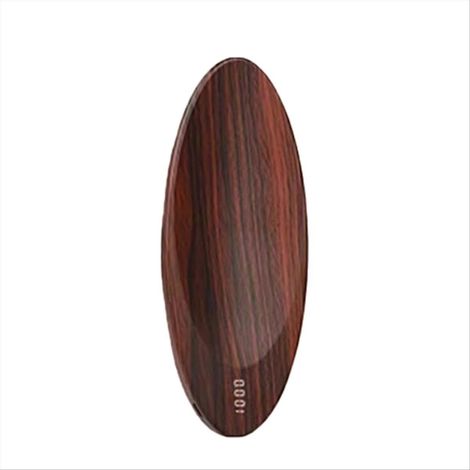 Mini balance de poche, outil de pesage pour bijoux et thé, grain de bois (1/5)