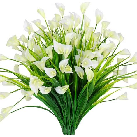Fiori di plastica realistici resistenti ai raggi UV - Per decorazioni interne/esterne, matrimoni e tombe  Non appassiscono (1/3)
