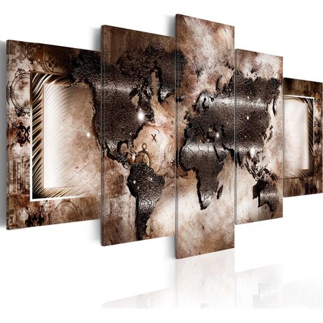 Quadro - Platinum map - 200x100 (1/4)