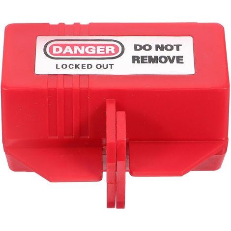 Verrouillage de prise électrique industriel pour rallonge électrique, cordon de thermostat, etc.-8.6X8CM-Red (1/3)