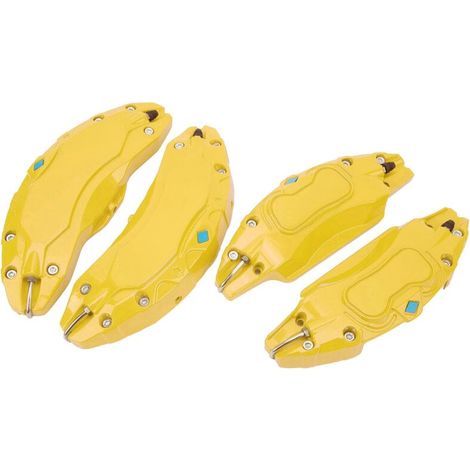 Aramox Coprimozzo per Auto Protettore del Mozzo della Ruota per 19 Pollici di 4 Pollici SOSTITUZIONE PRECISA Installazione Facile Design Unico DESIPATION del THALEUR DI Concept (Giallo). (1/5)