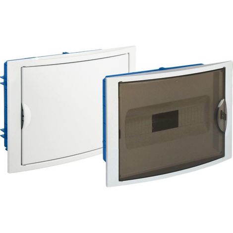 Quadro elettrico da incasso Pladur 14 elementi piombabili telaio e porta BLANCO SOLERA 5012HGW