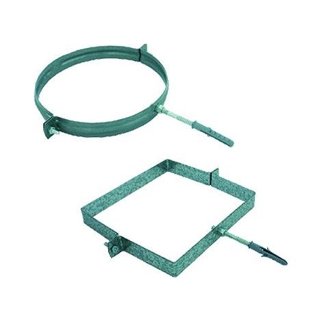 Collare Per Canne Fumarie  Cm 25 X 25 Cf. 2 Pz