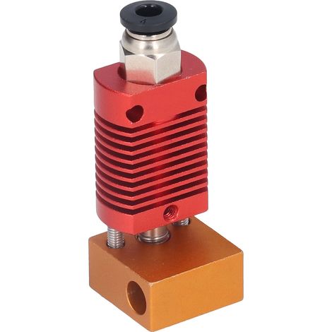 Extruder-Hotend-Messingdüse Silikon-Schutzhülle 3D-Drucker-Extruder-Heizend-Kit für CR10 (1/5)