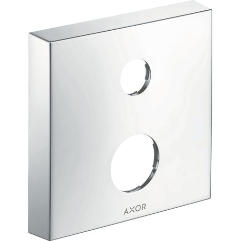 hansgrohe AXOR Verlängerungsrosette, eckig, 2-Loch, 14967000 (1/2)