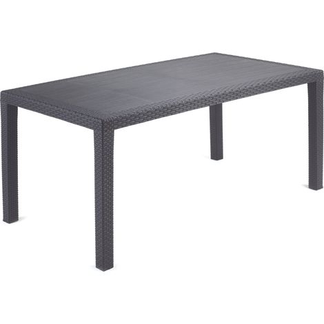 TAVOLO JOKER cm. 138x78x72 h col. Antracite