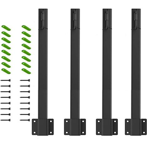 d clairage de Terrasse et Patio Lot de 4 Supports de Montage (1/5)