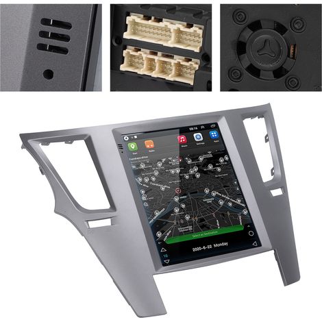 Écran Tactile Multimédia Auto 9,7 Pouces Vertical pour Autoradio Android Compatible Subaru Outback Legacy 2009-2014 (1/5)