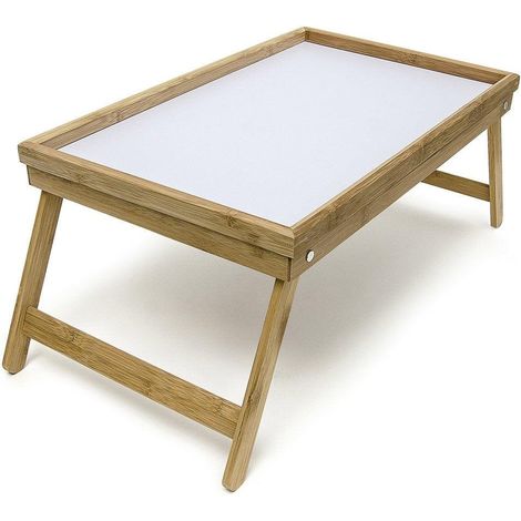 Bandeja de cama mesa pequeña de desayuno de bambú 52 cm 4313031 (1/4)