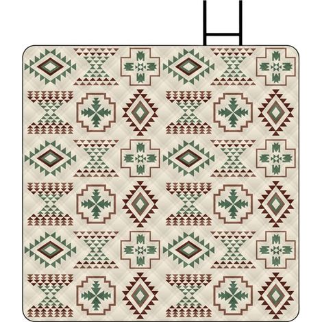 Manta de picnic de 150x200 cm con reverso de papel de aluminio,repelente al agua y portátil,ideal para la playa,el jardín y el camping (1/5)