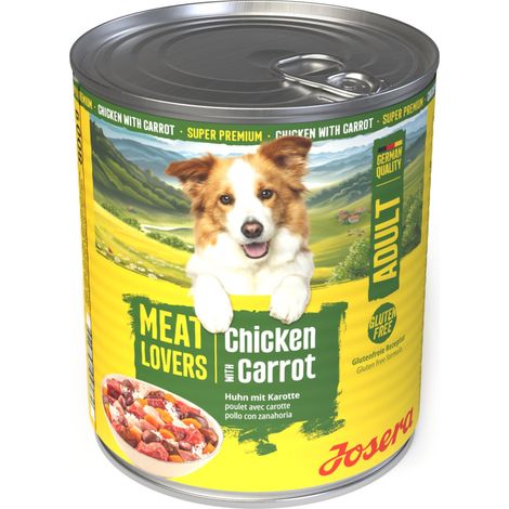 Josera Meatlovers Menu Hundenassfutter 800 g Hund & Karotte