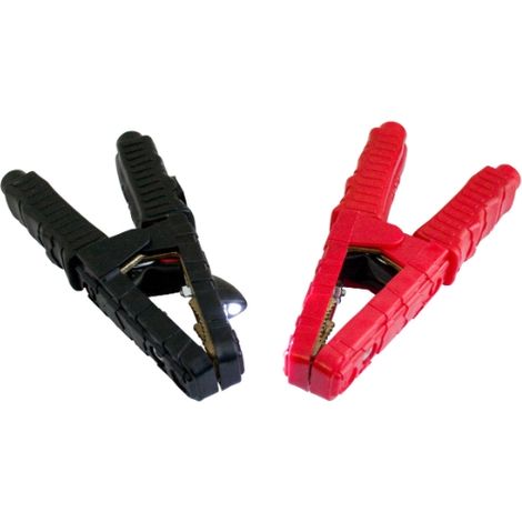 morsetto (nero -) - completamente isolato - con LED