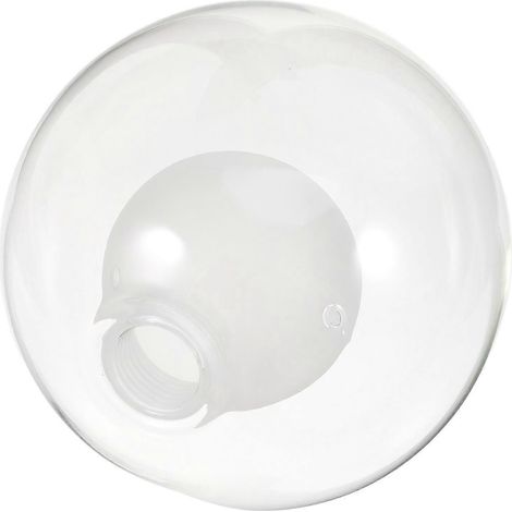 Abat-jour globe en verre pour plafonnier, diffuseur transparent en forme de boule (1/5)