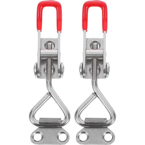 de porte en acier inoxydable 2 pièces fermeture réglable et