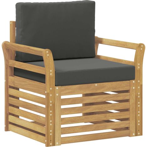 Ensemble de canapés d'extérieur Polyester Blanc vidaXL