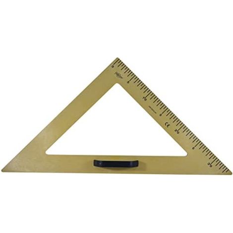 Escuadra para encerado faibo plastico imitacion madera 50 cm (1/2)