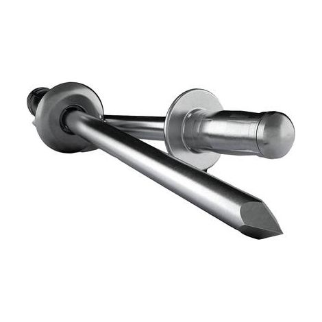 Gesipa 1433850 Rivet aveugle (Ø x L) 4.8 mm x 10 mm acier aluminium 50 pc(s) (1/5)
