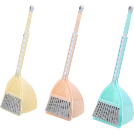 Ensemble de Jouets de Nettoyage Mini Balai et Pelle en PP pour Garçon et Filles des Capacités des Garçons Ménage Intérieur et Extérieur (1/5)
