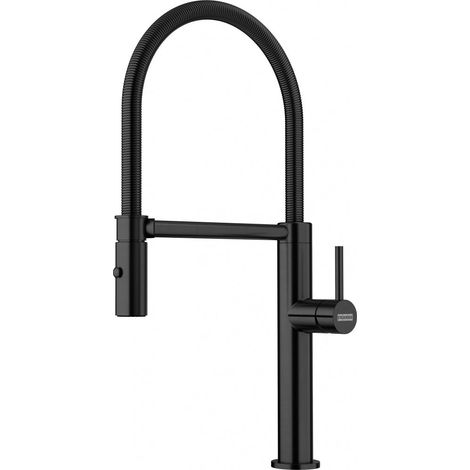 Mitigeur Franke Pescara 2.0 Semi Pro - Inox PVD Noir coloris Inox PVD Noir