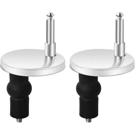 Toilet Seat with Hinged Fixings, Suitable for All Types of Toilet Styles, Toilet Seat Hinge Fixings (1/5)
