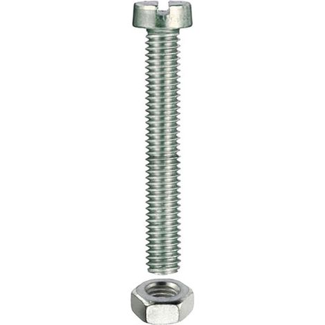 Viti per metallo testa cilindrica M6 x 50 - 4 pz.
