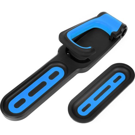 Soporte de pared para bicicletas, regulable en altura, con gancho para colgar, ideal para el hogar, el garaje o el cobertizo del jardín. (1/5)
