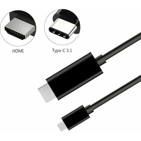 Hizek USB Type C Vers HDMI Cable Adaptateur (1/4)