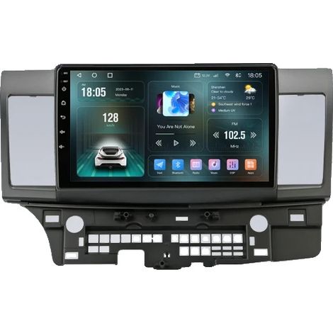 Sistema audio e di navigazione per auto, interfaccia personalizzabile, compatibile con Mitsubishi Lancer 10 CY 2007-2012, T10-B-Camera (1/2)