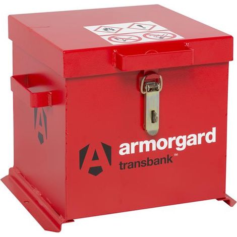 Armorgard TRB1 TRB1 TransBank Hazard Transport Box 430 x 415 x 365mm ARMTRB1 (1/6)