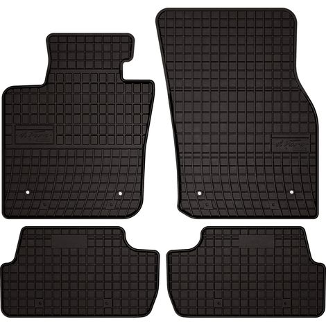 Alfombrillas de goma para Mini Cooper III F56 hatchback (2014-) - negras, ajustables